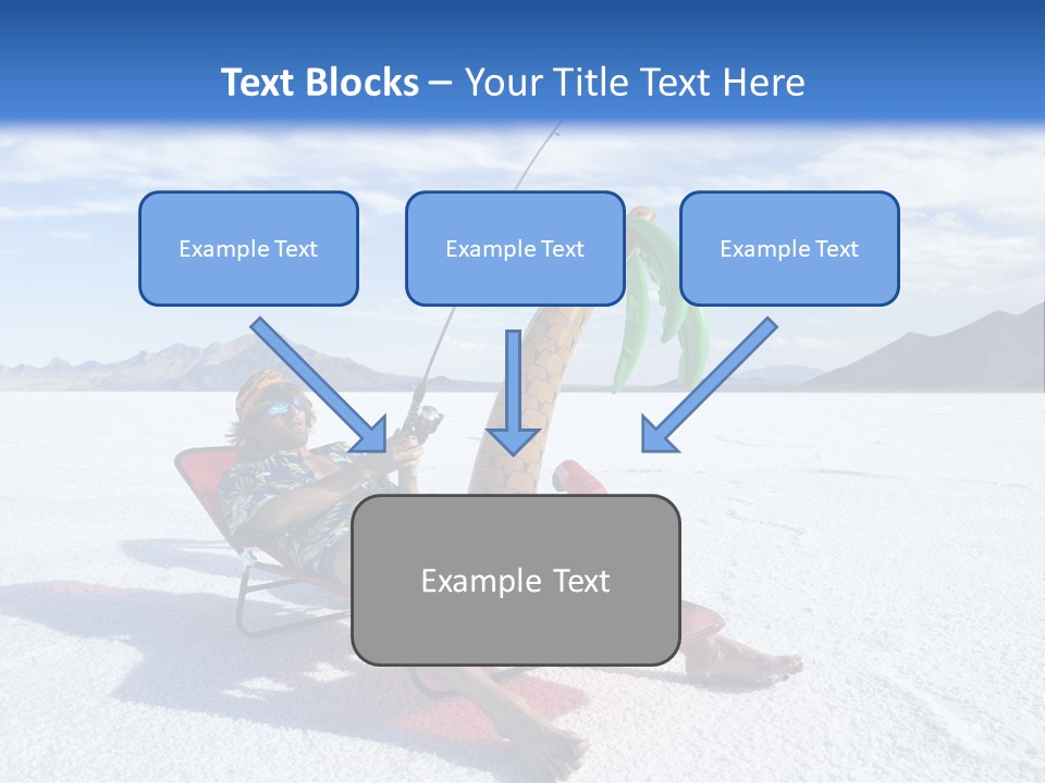 Cube View Architecture PowerPoint Template