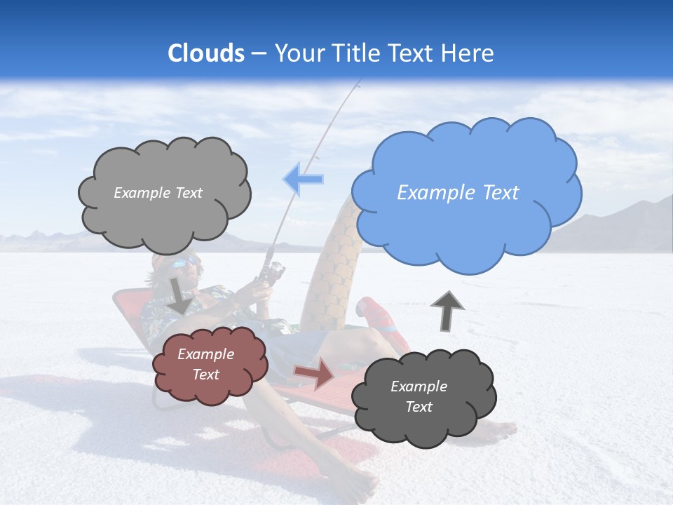 Cube View Architecture PowerPoint Template