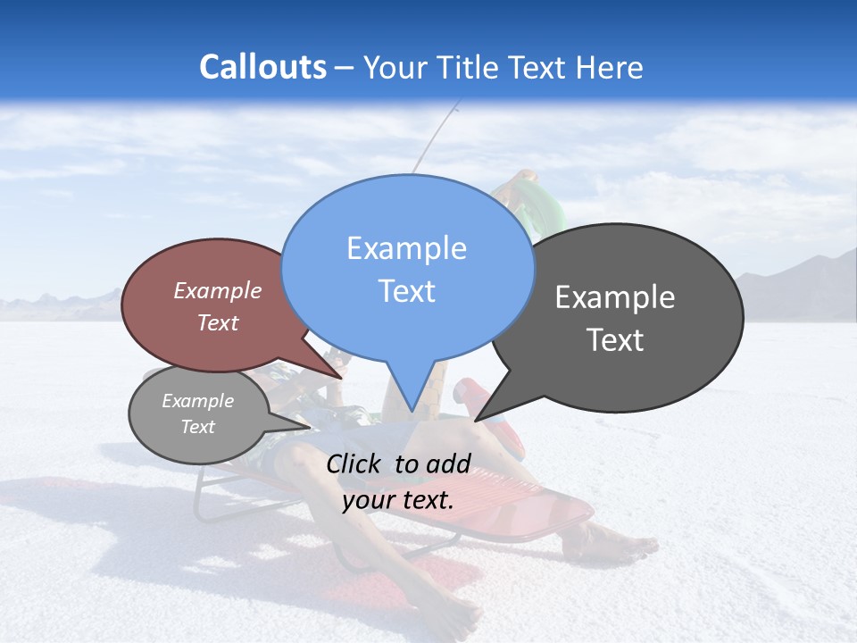 Cube View Architecture PowerPoint Template