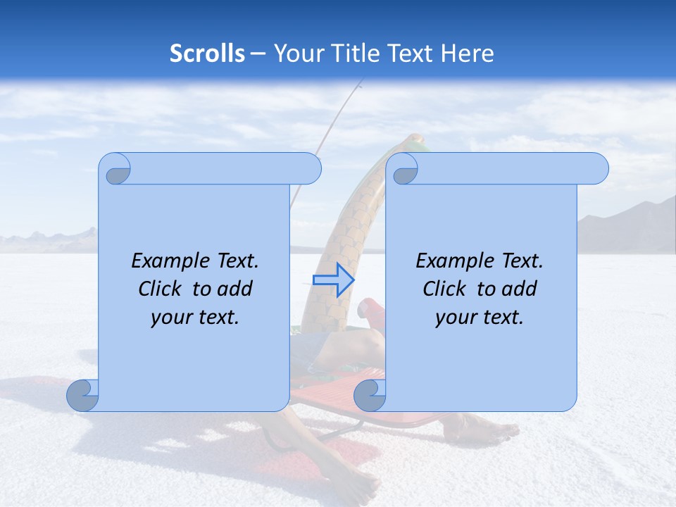Cube View Architecture PowerPoint Template