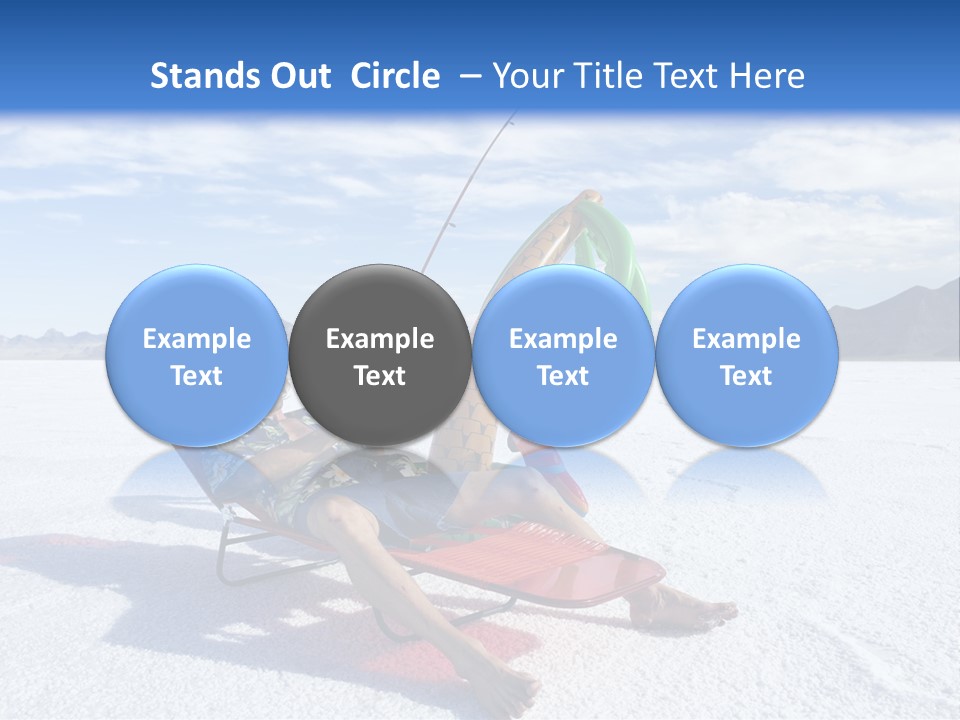 Cube View Architecture PowerPoint Template