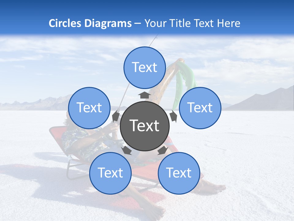 Cube View Architecture PowerPoint Template