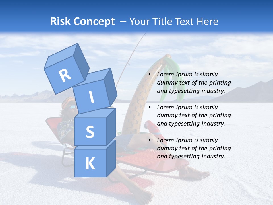 Cube View Architecture PowerPoint Template