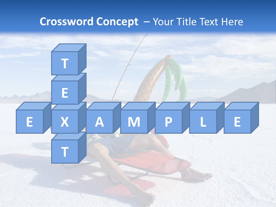 Cube View Architecture PowerPoint Template