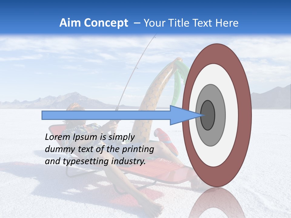 Cube View Architecture PowerPoint Template