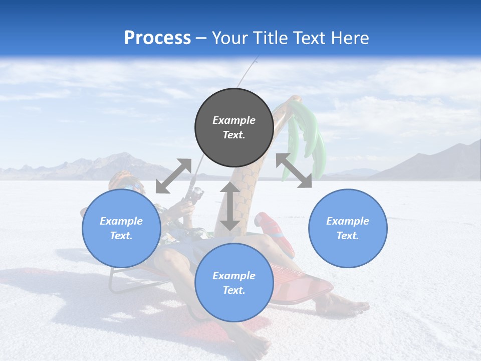 Cube View Architecture PowerPoint Template