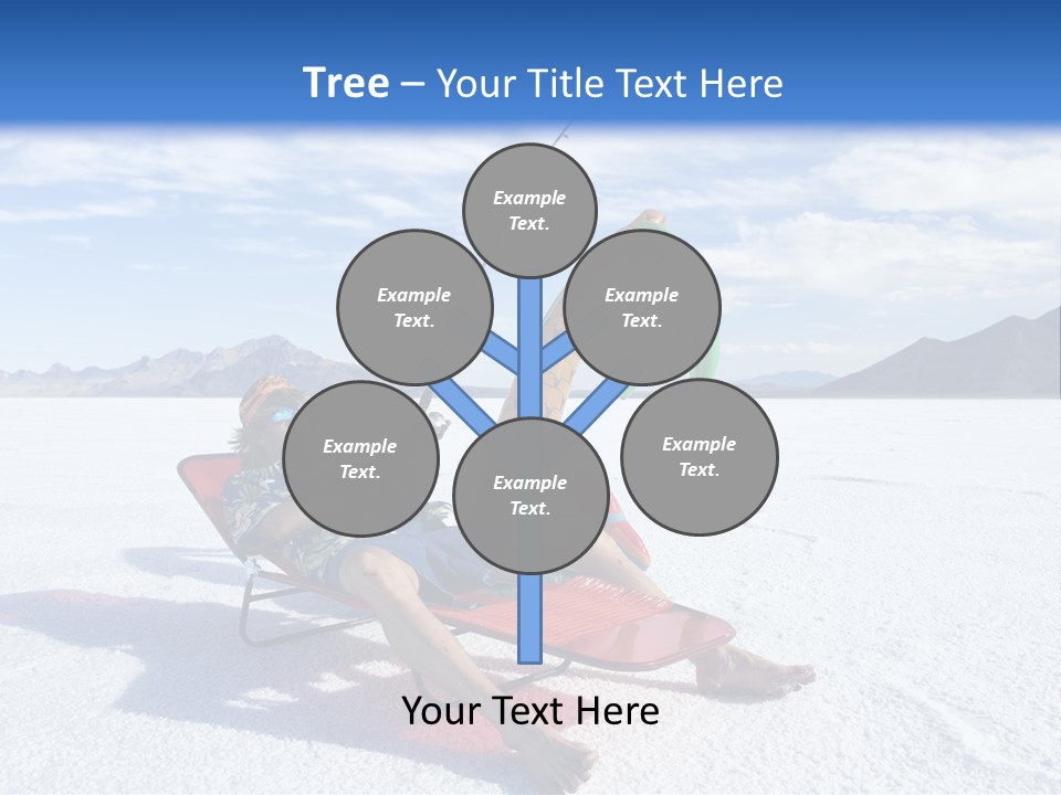 Cube View Architecture PowerPoint Template