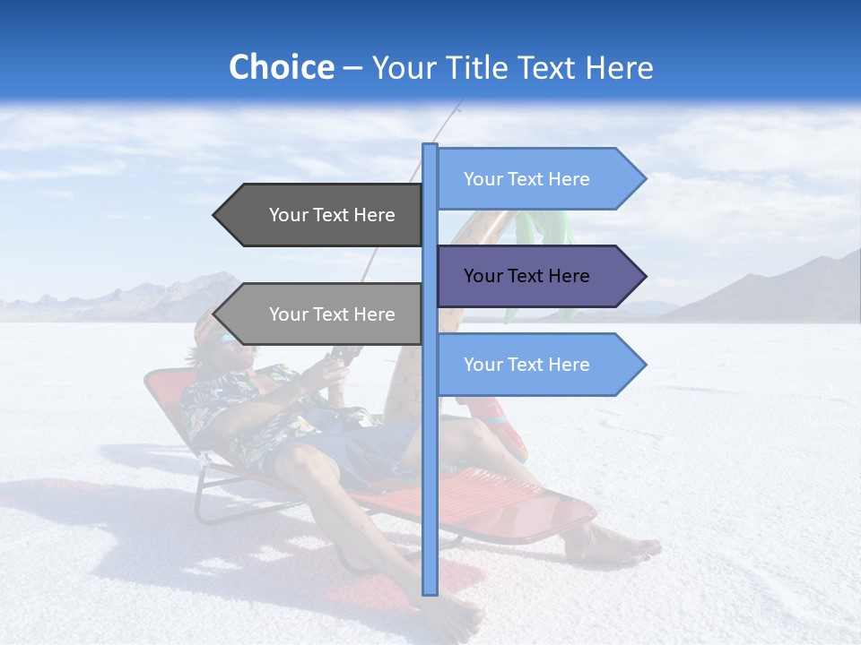 Cube View Architecture PowerPoint Template