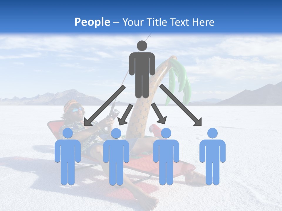 Cube View Architecture PowerPoint Template