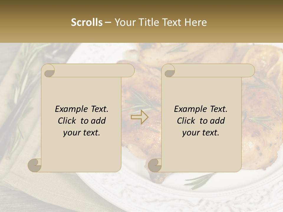 Urban Illustration House PowerPoint Template