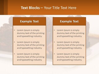 Light Shape City PowerPoint Template