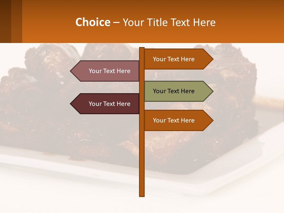 Light Shape City PowerPoint Template