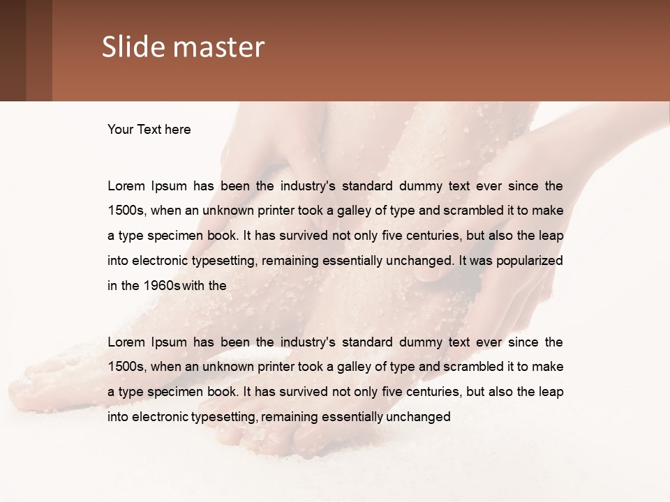 Globe Ball Building PowerPoint Template