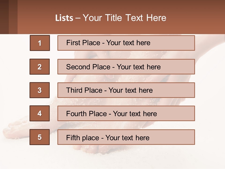 Globe Ball Building PowerPoint Template