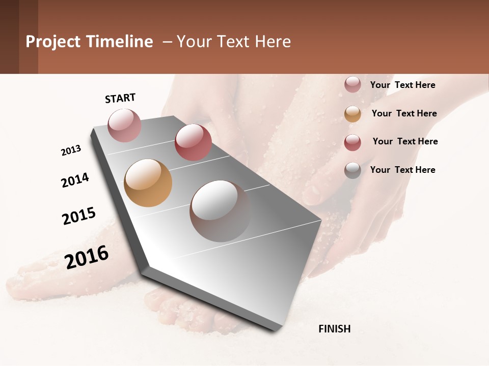 Globe Ball Building PowerPoint Template