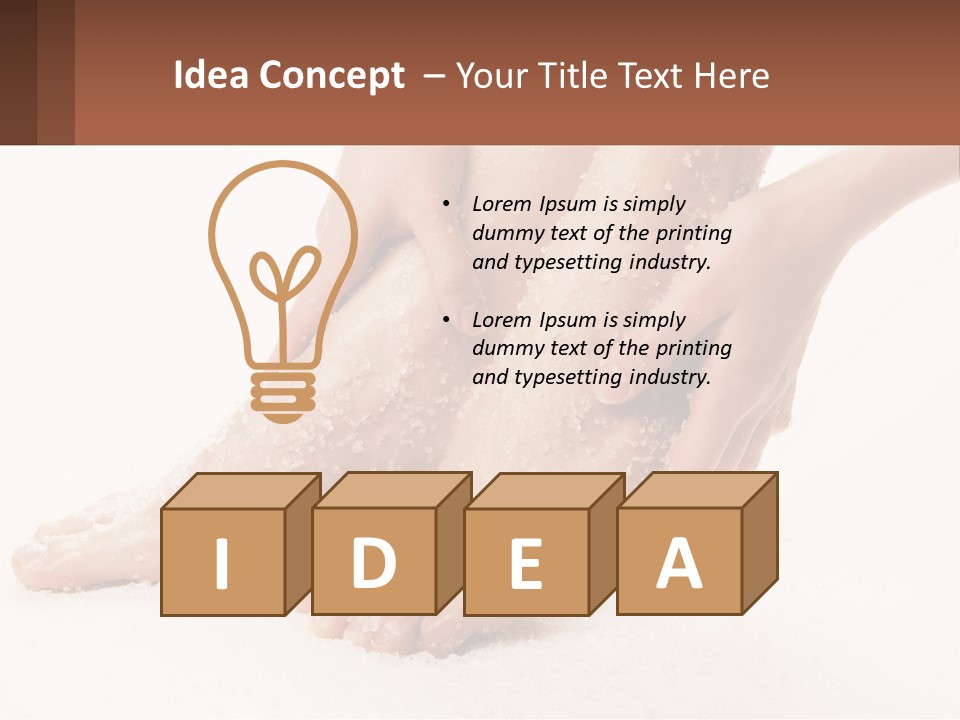 Globe Ball Building PowerPoint Template