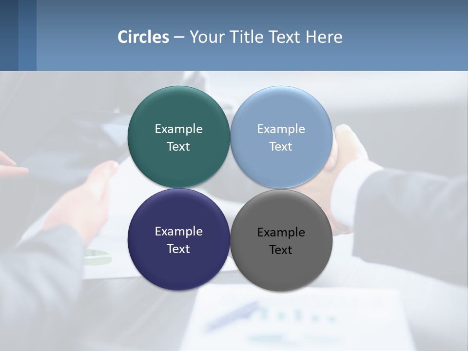 House Graphic Sphere PowerPoint Template