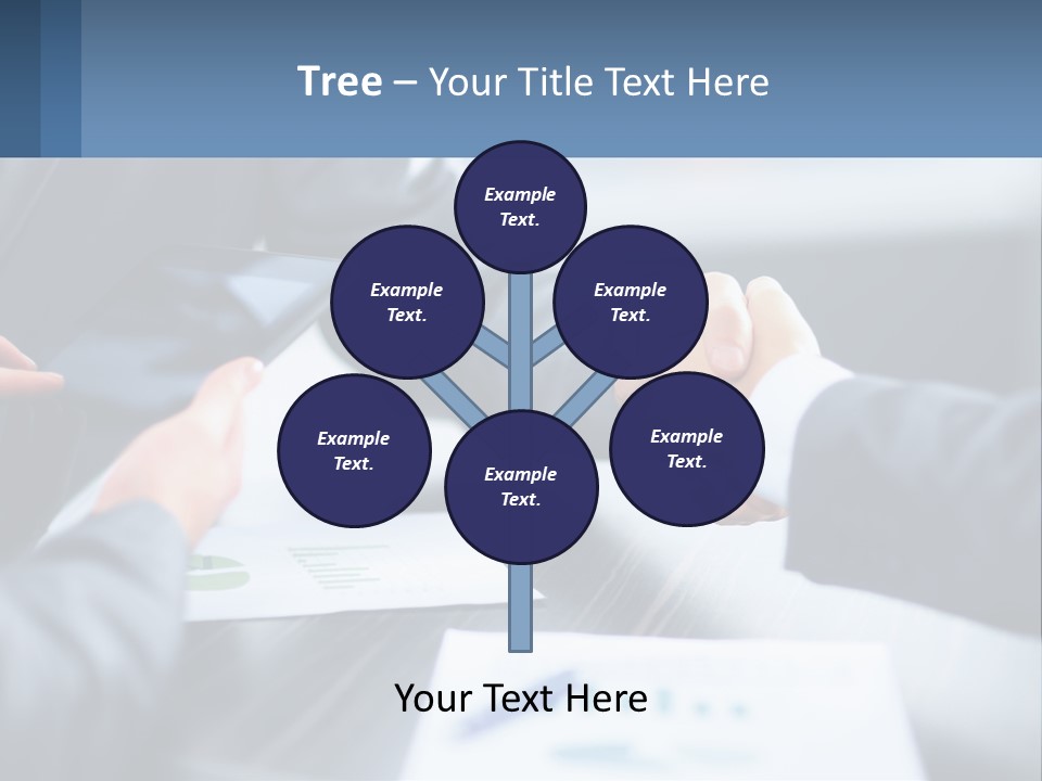 House Graphic Sphere PowerPoint Template