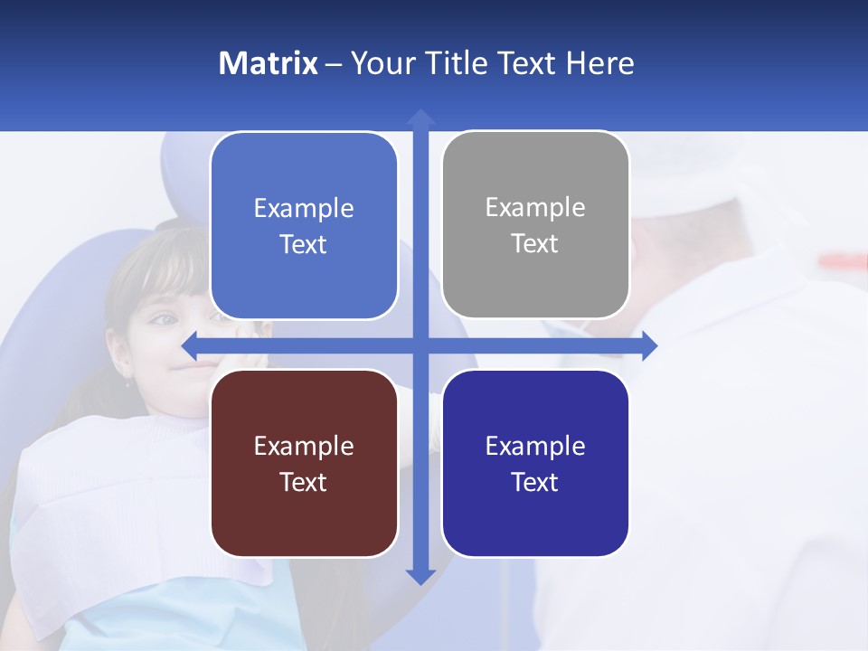 Town Shape Square PowerPoint Template