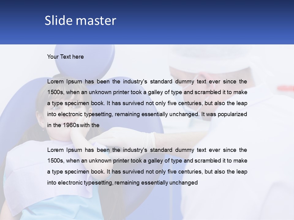 Town Shape Square PowerPoint Template