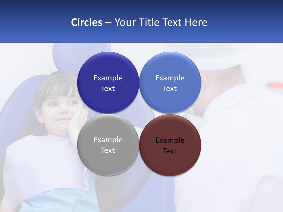 Town Shape Square PowerPoint Template