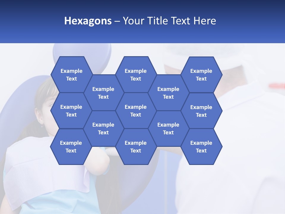 Town Shape Square PowerPoint Template