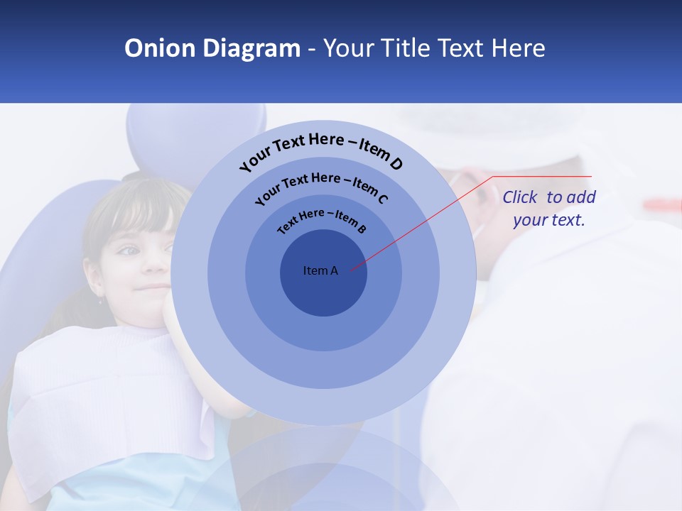 Town Shape Square PowerPoint Template