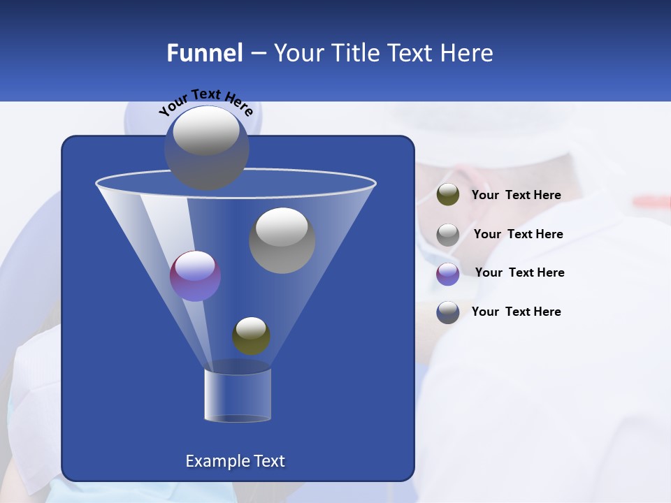 Town Shape Square PowerPoint Template
