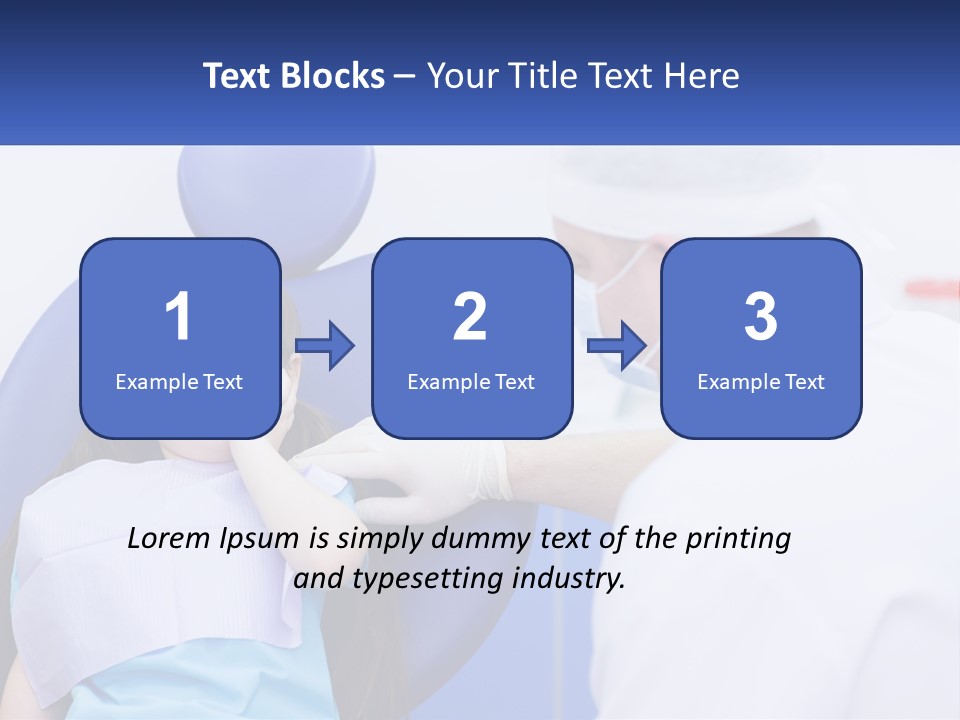 Town Shape Square PowerPoint Template