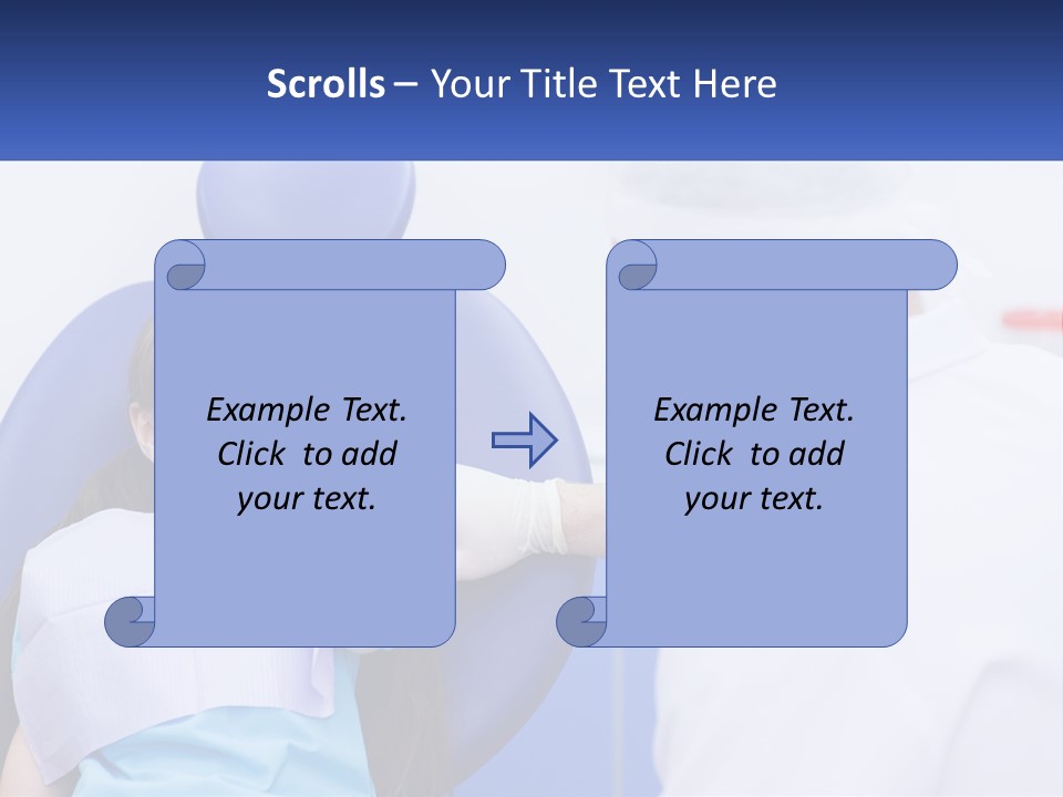 Town Shape Square PowerPoint Template
