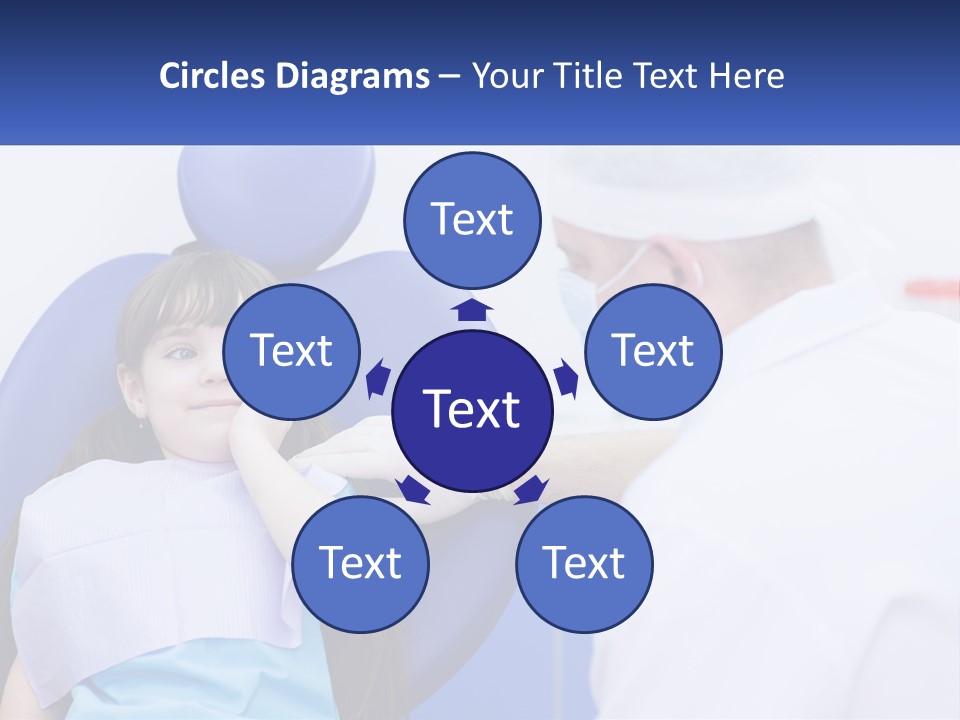 Town Shape Square PowerPoint Template