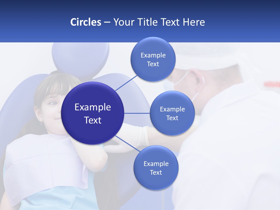 Town Shape Square PowerPoint Template