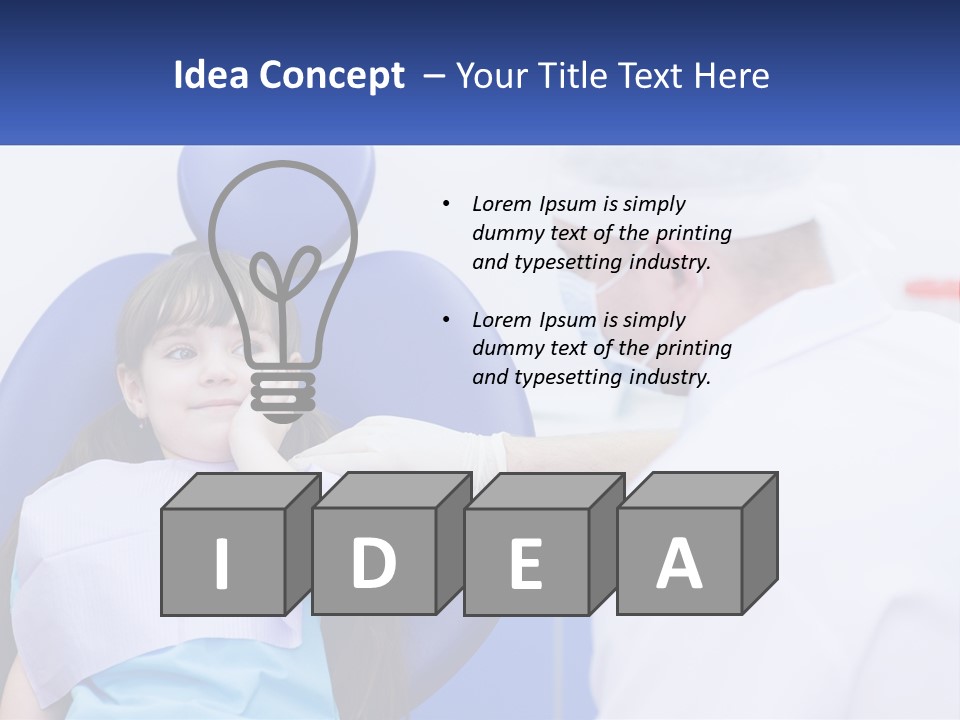 Town Shape Square PowerPoint Template