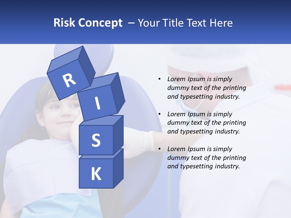 Town Shape Square PowerPoint Template