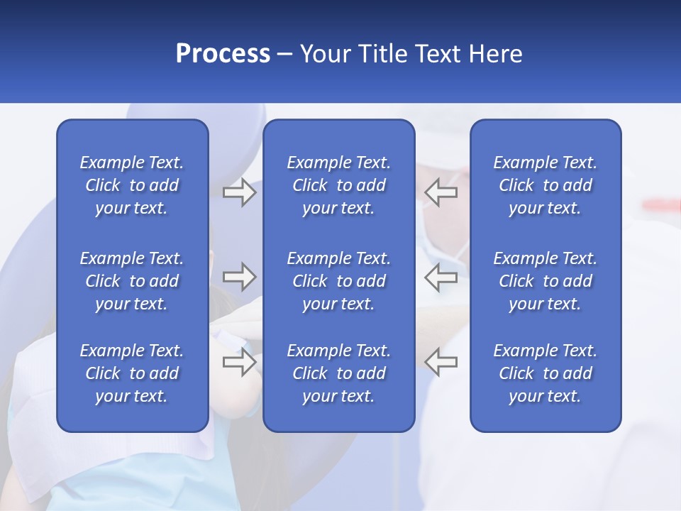 Town Shape Square PowerPoint Template