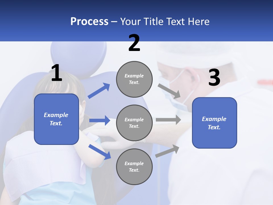 Town Shape Square PowerPoint Template
