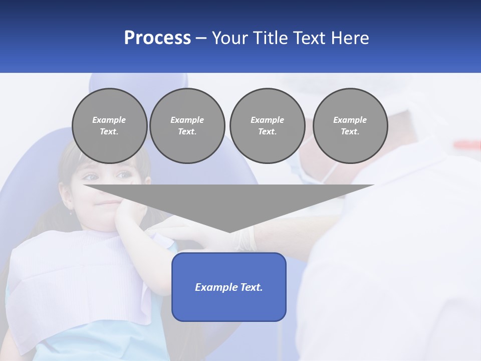 Town Shape Square PowerPoint Template