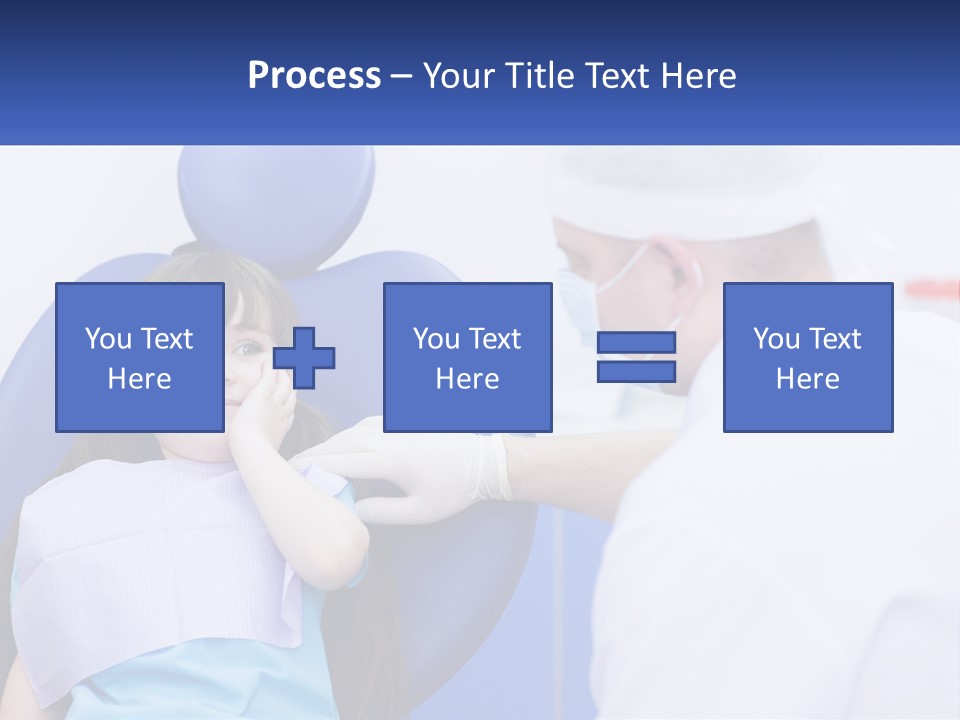 Town Shape Square PowerPoint Template