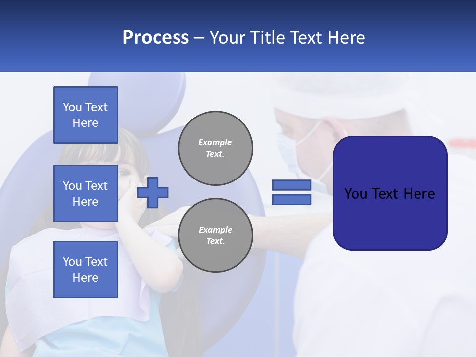 Town Shape Square PowerPoint Template