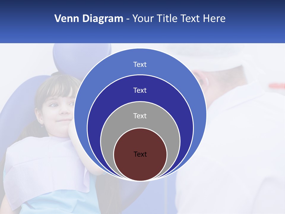 Town Shape Square PowerPoint Template
