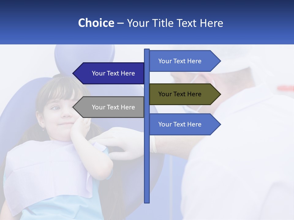 Town Shape Square PowerPoint Template