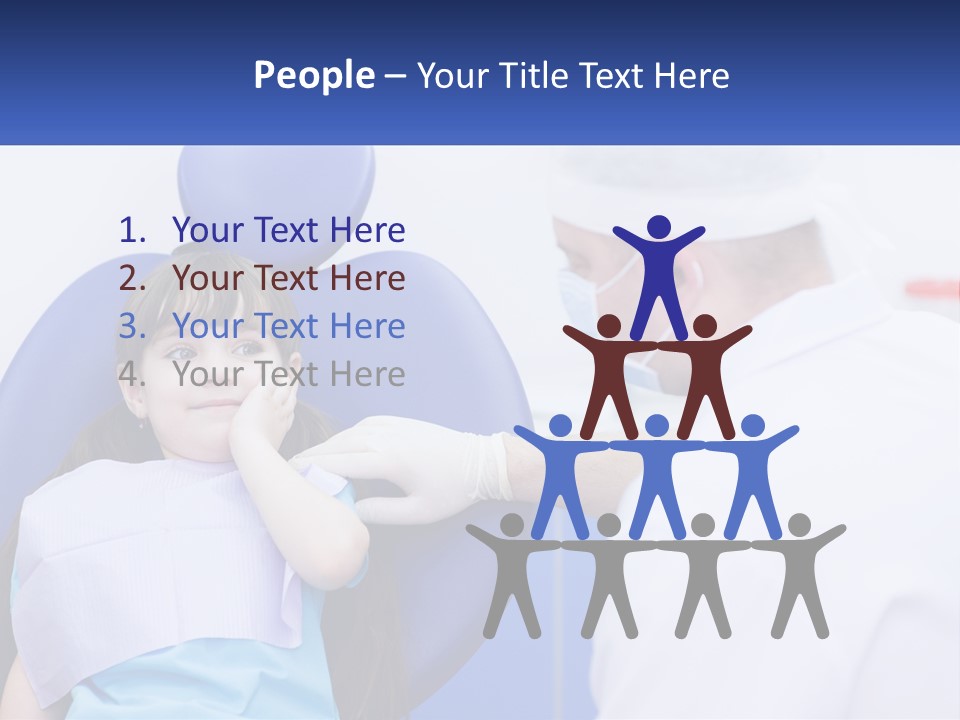 Town Shape Square PowerPoint Template