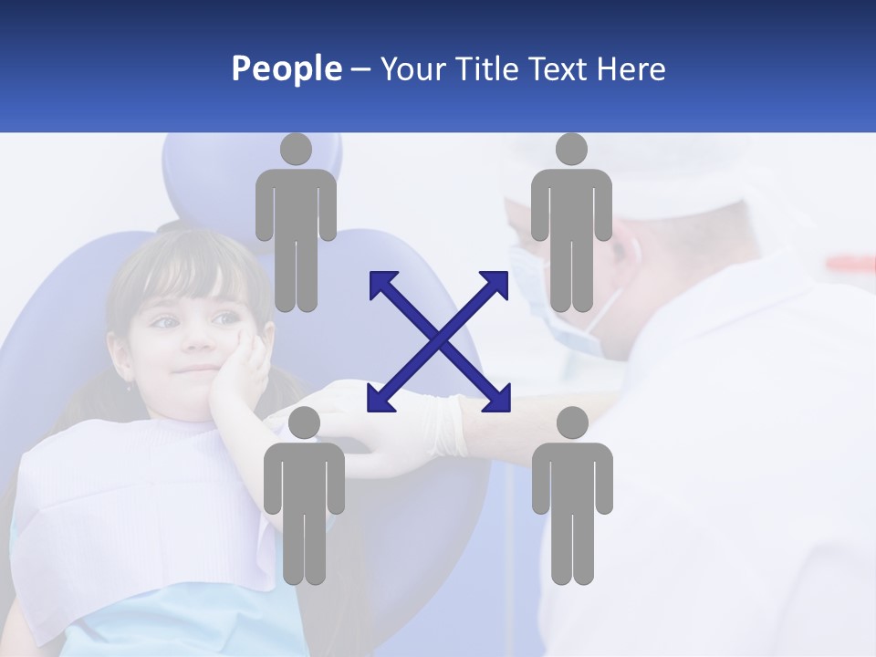 Town Shape Square PowerPoint Template