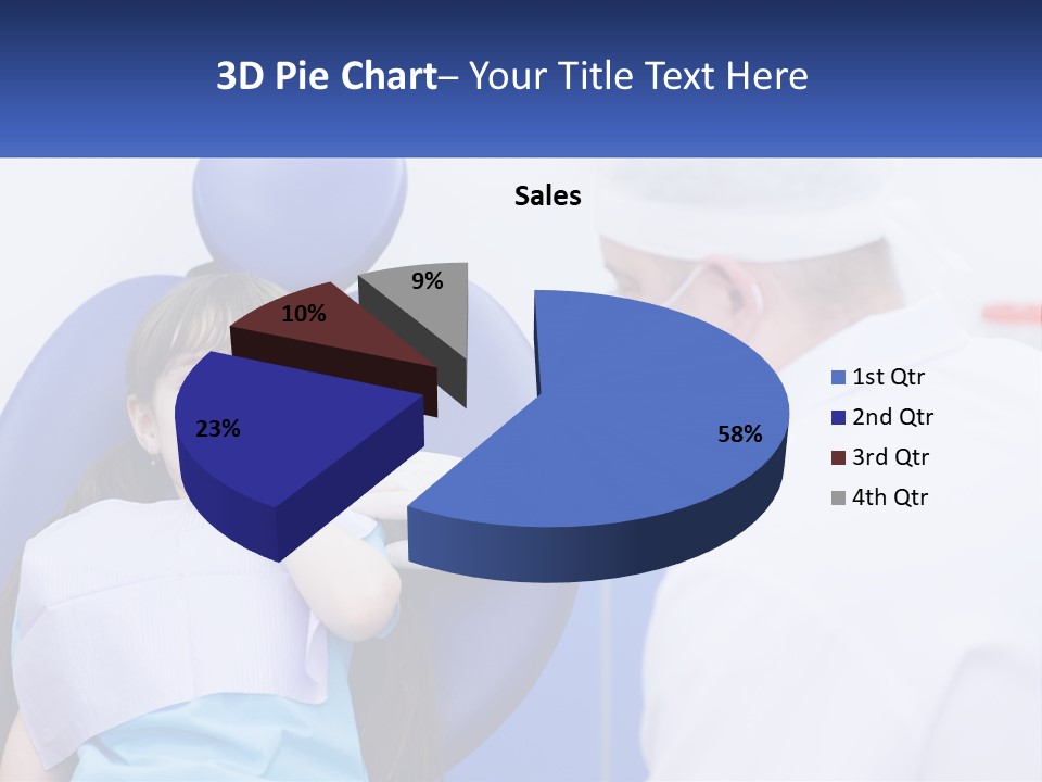 Town Shape Square PowerPoint Template