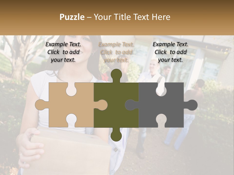 Architecture House Architect PowerPoint Template