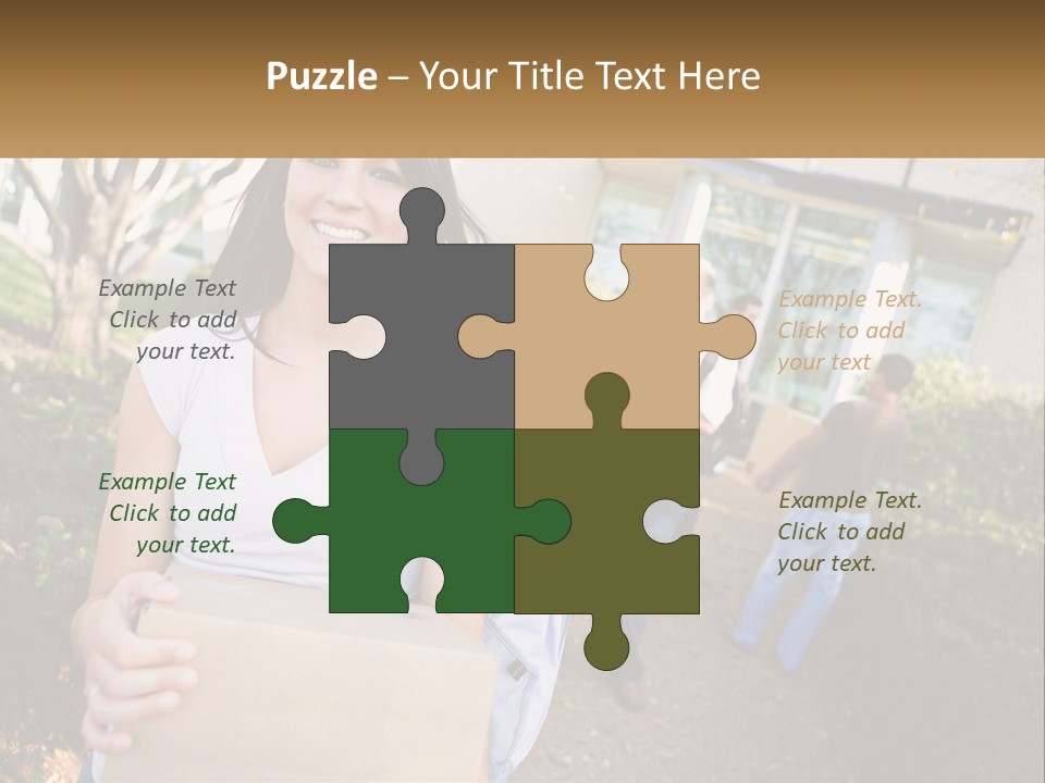 Architecture House Architect PowerPoint Template