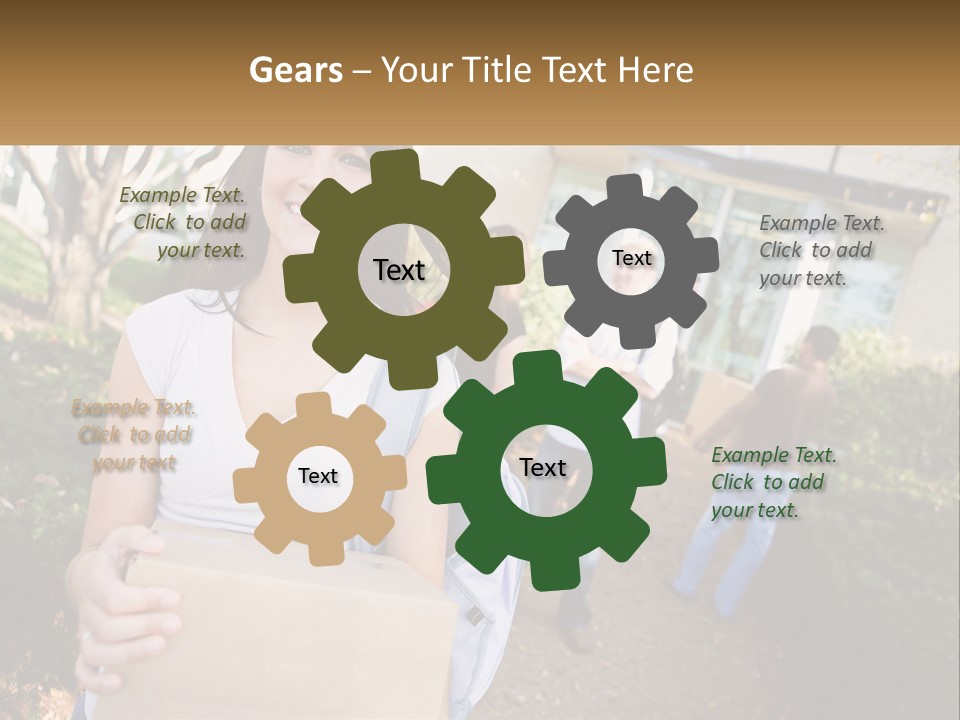 Architecture House Architect PowerPoint Template