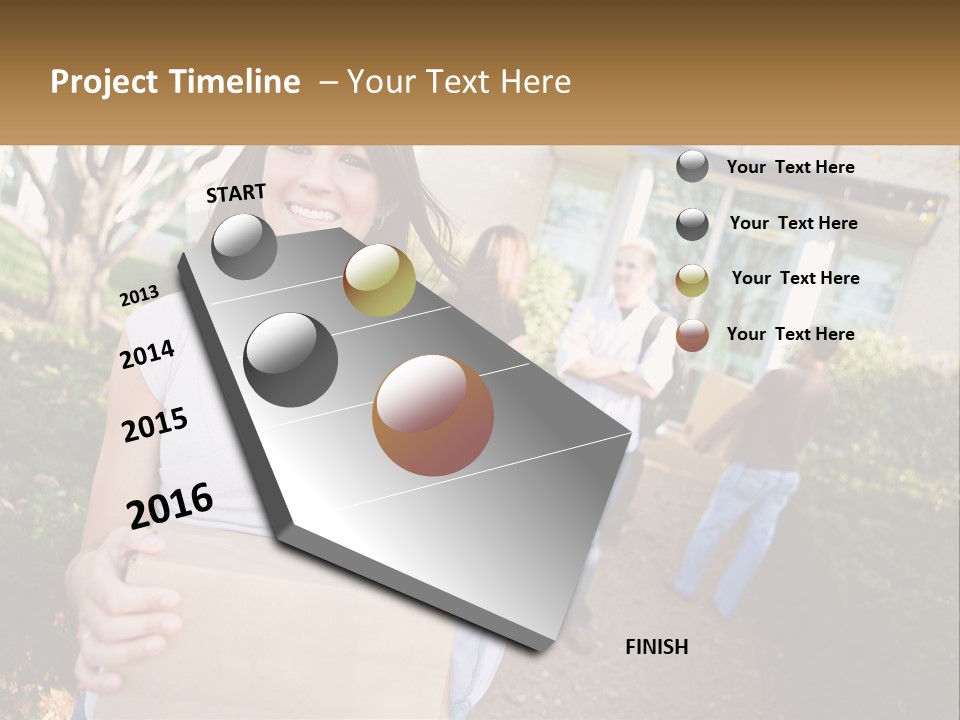 Architecture House Architect PowerPoint Template