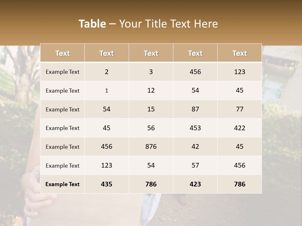 Architecture House Architect PowerPoint Template