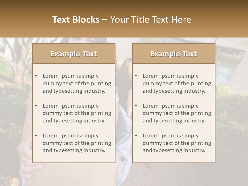 Architecture House Architect PowerPoint Template